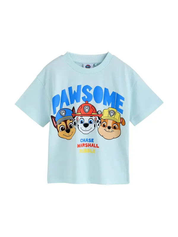 Next Next Majica 'Paw Patrol'  modra / rumena / meta / rdeča