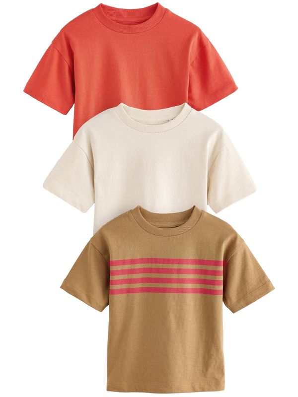 Next Next Majica  pesek / brokat / malina / živo rdeča