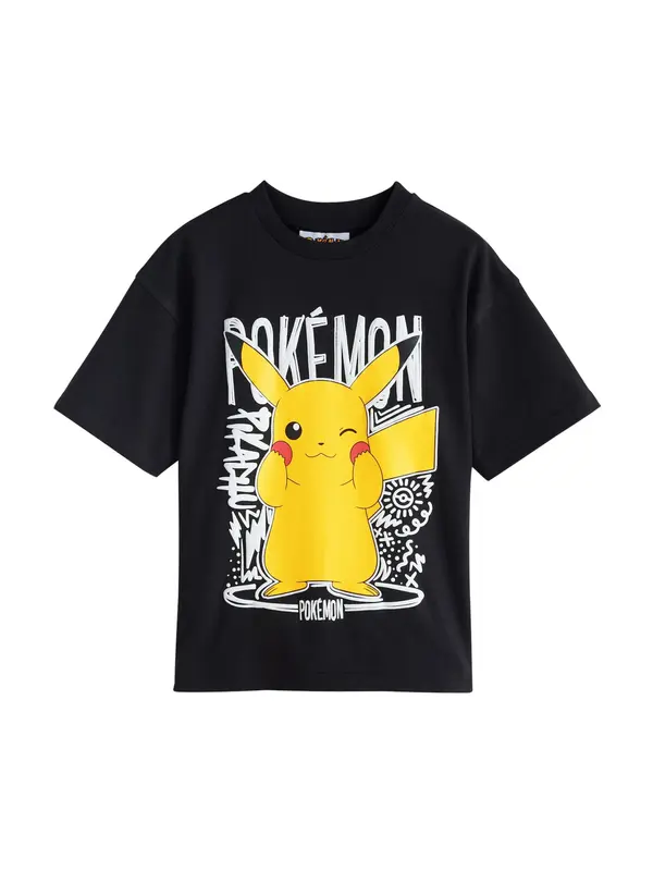 Next Next Majica 'Pokémon'  azur / rumena / črna / bela