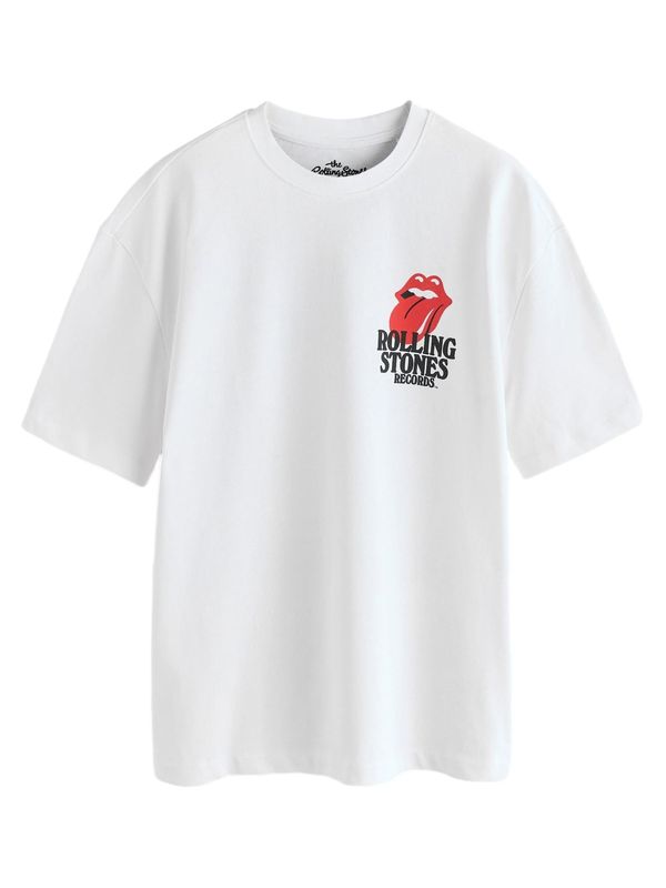 Next Next Majica  rdeča / črna / bela