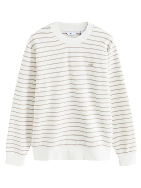 Next Next Majica  rjava / bela