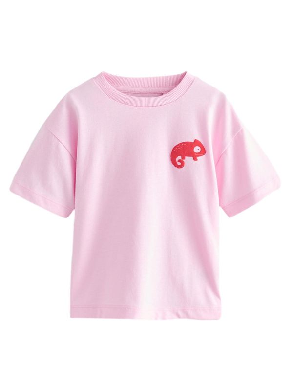 Next Next Majica  roza / rdeča