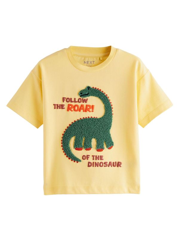 Next Next Majica  rumena / mešane barve