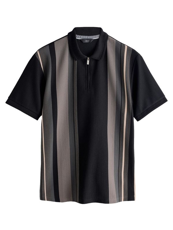 Next Next Majica  siva / črna