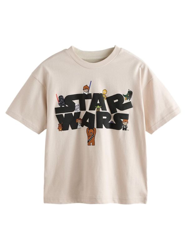 Next Next Majica 'Star-Wars'  naravno bela