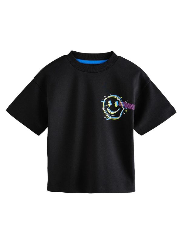 Next Next Majica  svetlo modra / svetlo rumena / temno liila / črna / bela