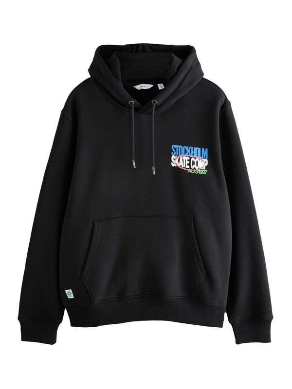 Next Next Majica  svetlo modra / svetlo zelena / črna / off-bela