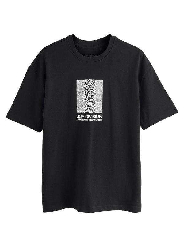 Next Next Majica  svetlo siva / črna