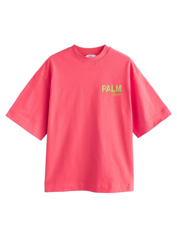 Next Next Majica  svetlo zelena / melona