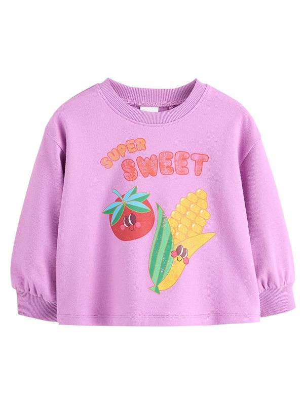 Next Next Majica  temno rumena / zelena / sliva / krvavo rdeča