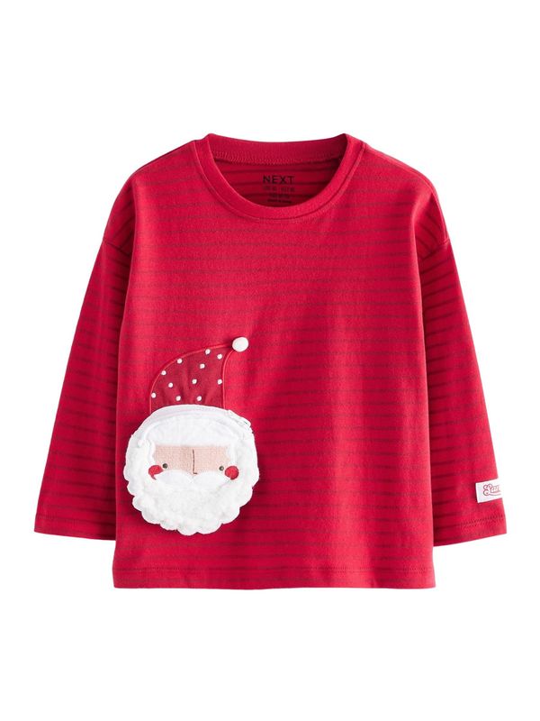 Next Next Majica  temno siva / rdeča / bela