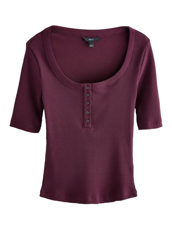 Next Next Majica  vinsko rdeča