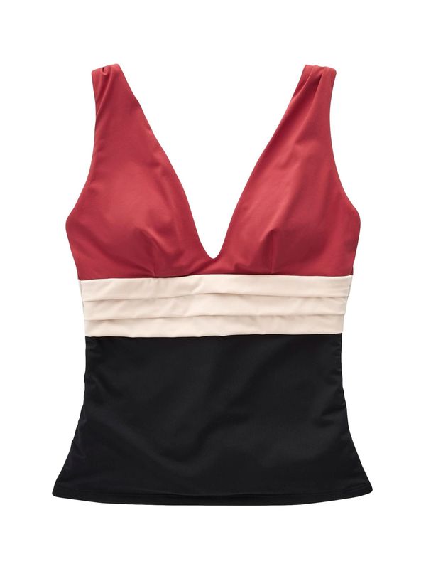 Next Next Majica za kopanje brez rokavov  rdeča