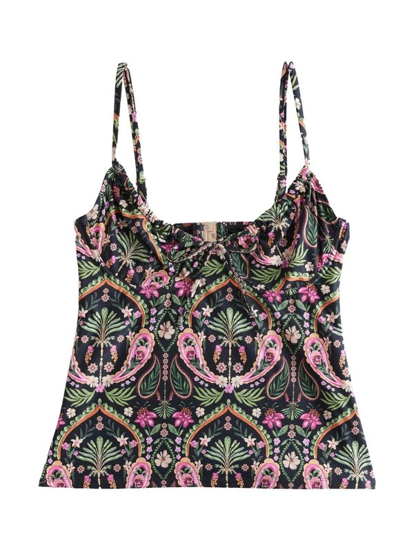 Next Next Majica za kopanje brez rokavov  svetlo rjava / zelena / roza / črna