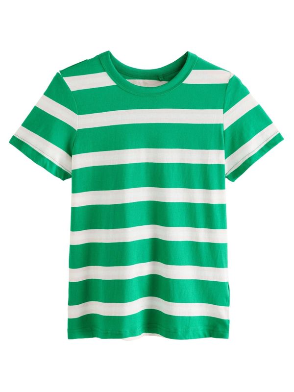 Next Next Majica  zelena / bela