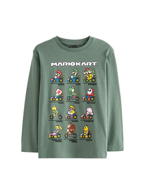 Next Next Majica  zelena / mešane barve