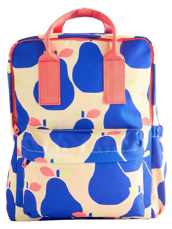 Next Next Nahrbtnik  kraljevo modra / apno / oranžna / marelica