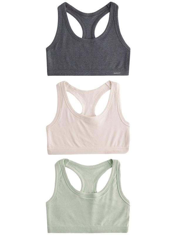 Next Next Nedrček  bež / temno siva / svetlo zelena