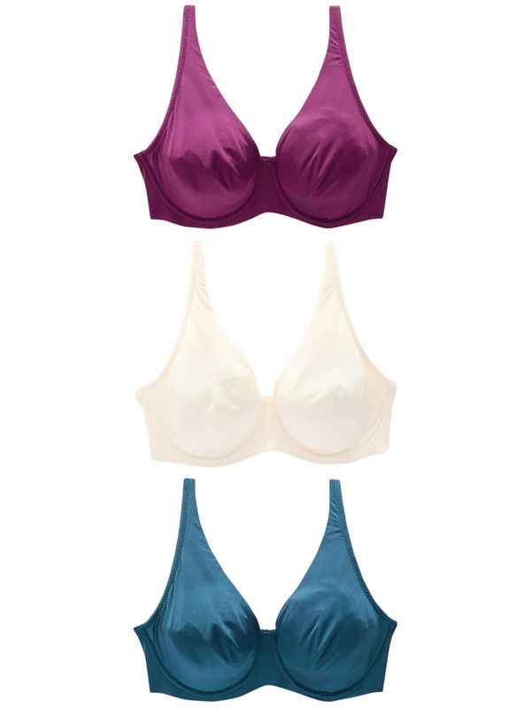 Next Next Nedrček  kremna / petrol / lila