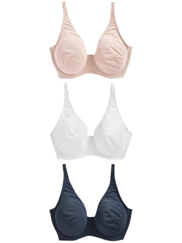 Next Next Nedrček  mornarska / pastelno roza / bela