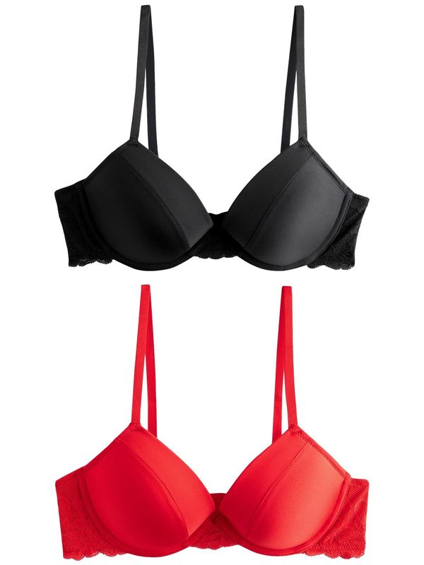 Next Next Nedrček  rdeča / črna