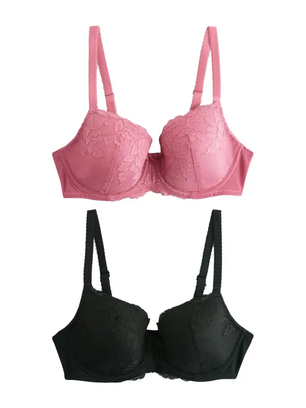 Next Next Nedrček  roza / črna