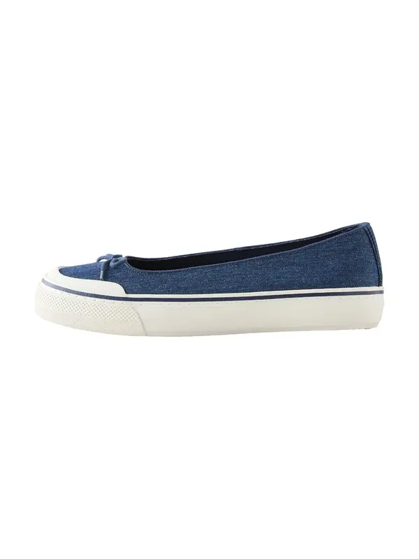 Next Next Nizke superge 'Forever Comfort'  moder denim / bela