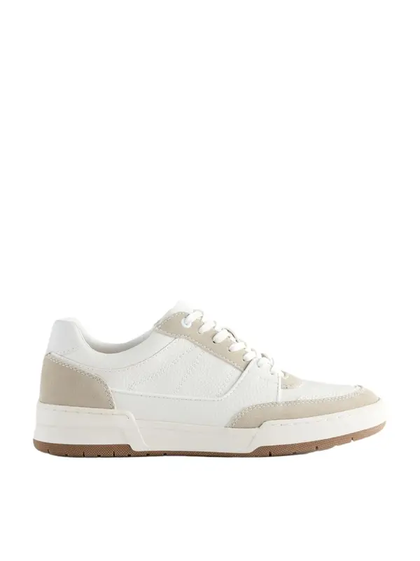 Next Next Nizke superge 'Smart Casual'  bež / bela