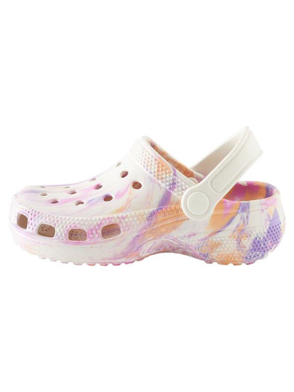 Next Next Nizki čevelj  bež / lila / oranžna