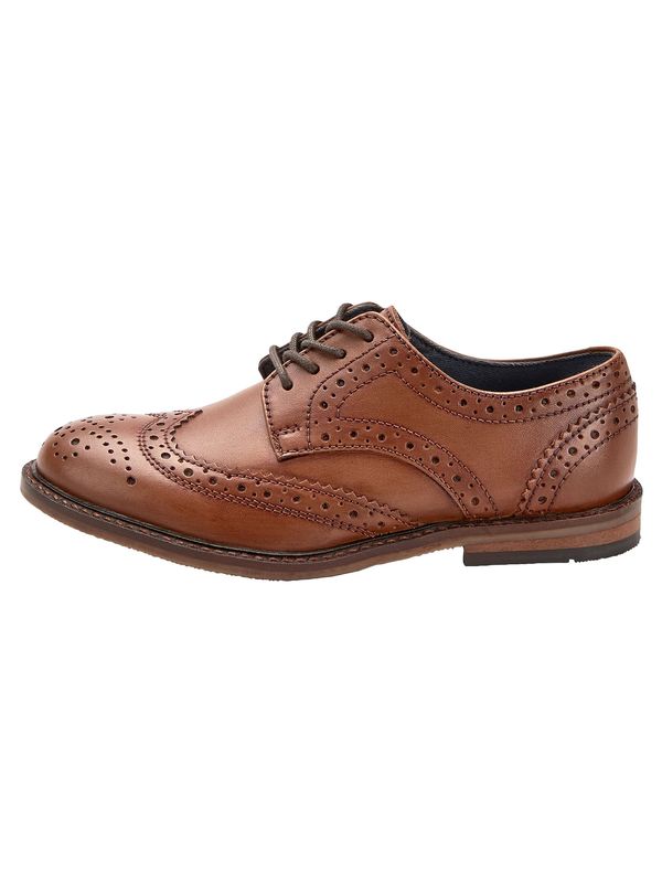 Next Next Nizki čevelj 'Brogue '  rjava