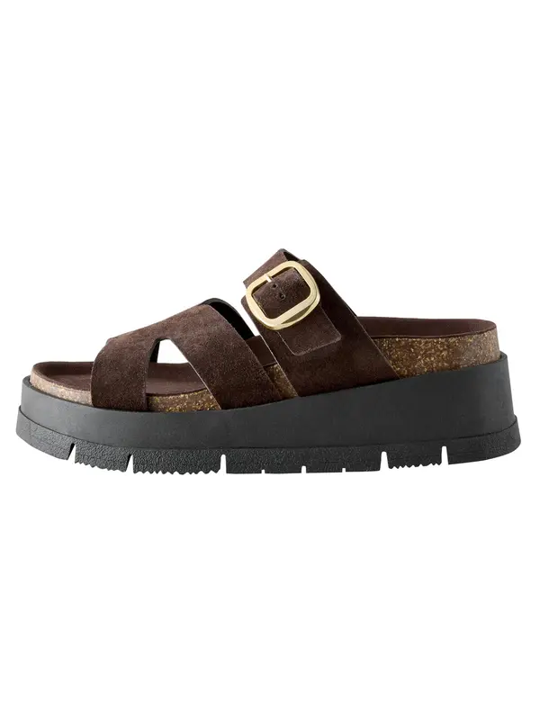 Next Next Nizki natikači 'Forever Comfort'  čokolada