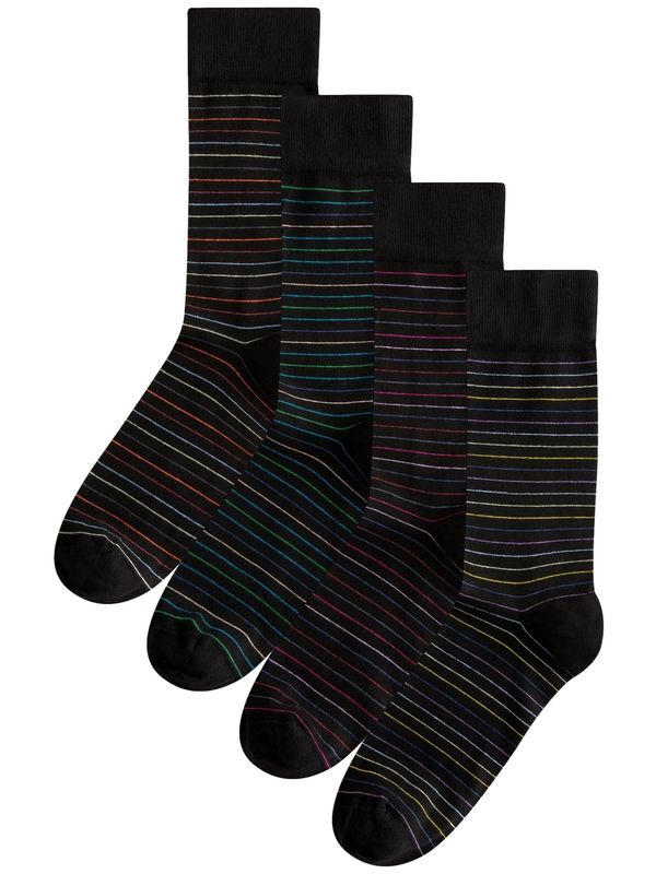 Next Next Nogavice  azur / zelena / roza / črna