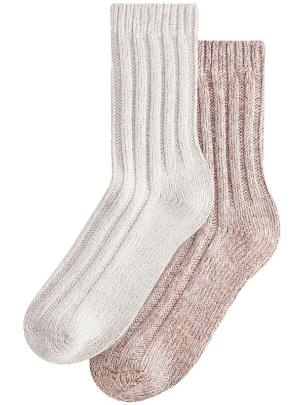 Next Next Nogavice  bež / kremna