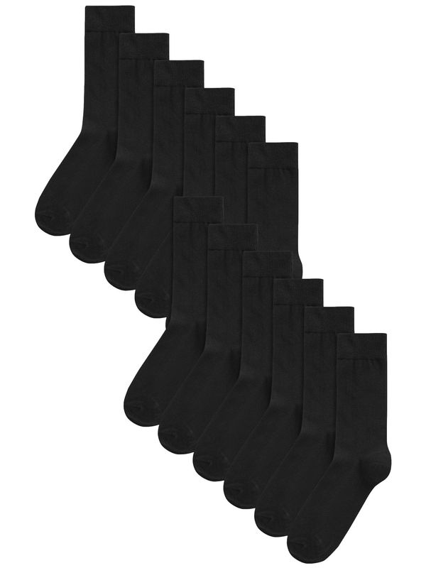 Next Next Nogavice  črna