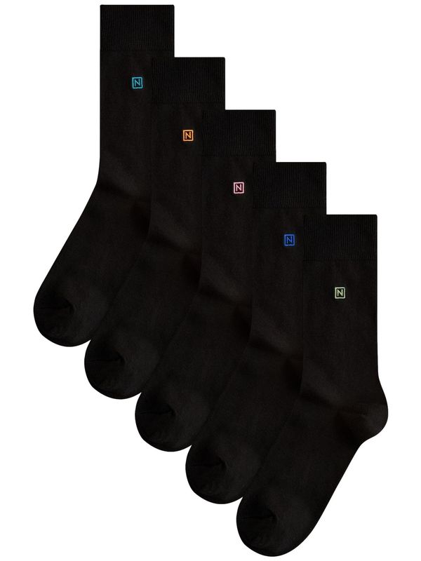 Next Next Nogavice  črna