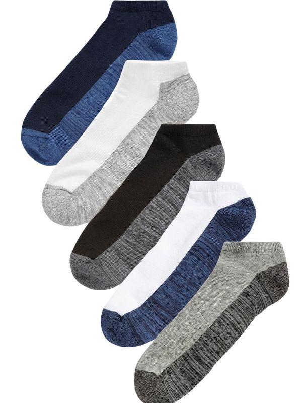 Next Next Nogavice  marine / temno siva / pegasto siva / črna / bela