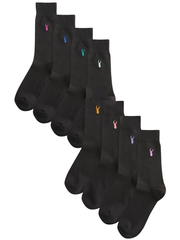 Next Next Nogavice  mešane barve / črna