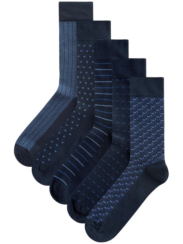 Next Next Nogavice  mornarska / temno modra