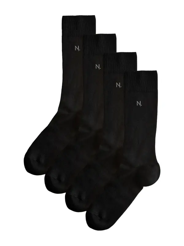 Next Next Nogavice 'N. Premium'  črna