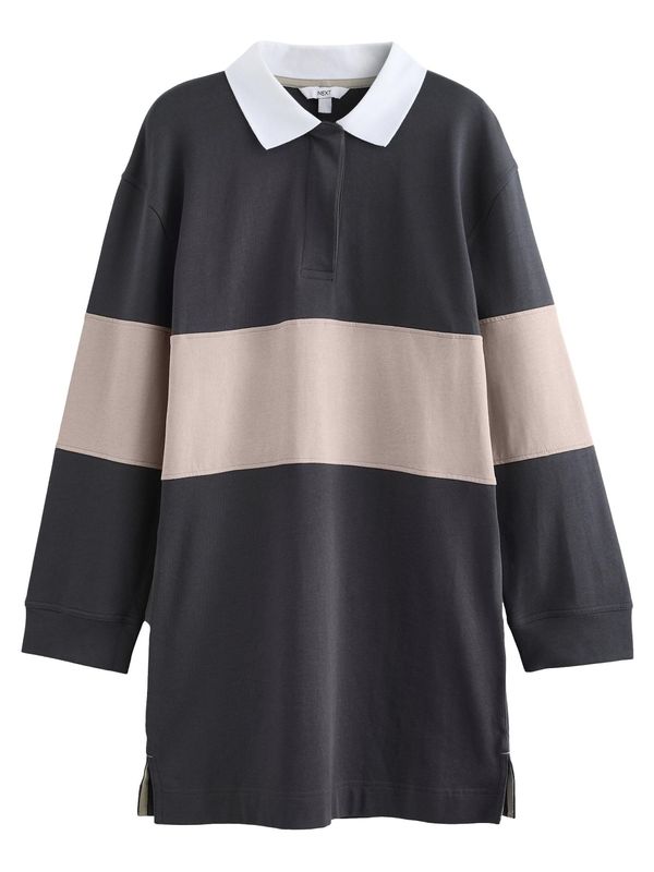 Next Next Obleka  bež / črna / bela