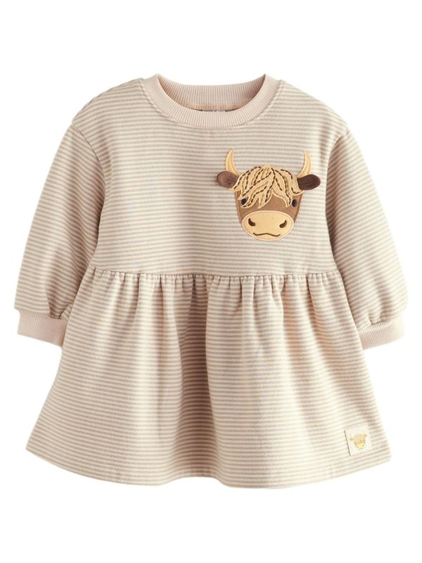 Next Next Obleka  bež / kremna / temno bež / svetlo rjava