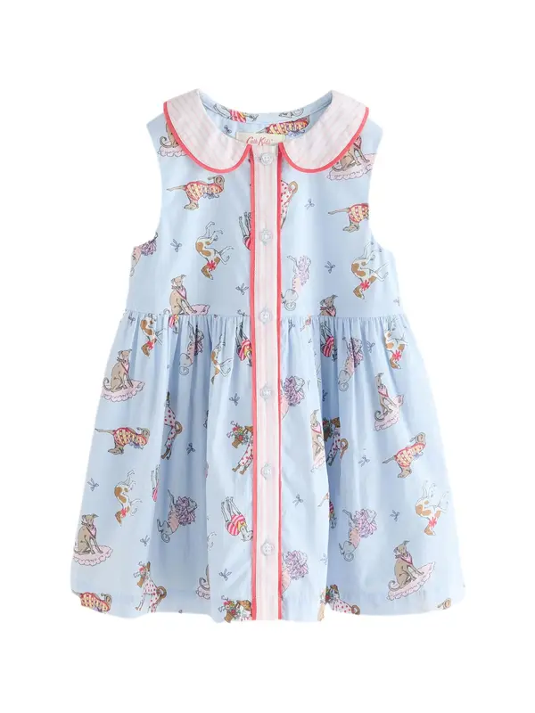 Next Next Obleka 'Cath Kidston'  temno bež / svetlo modra / svetlo rdeča / bela