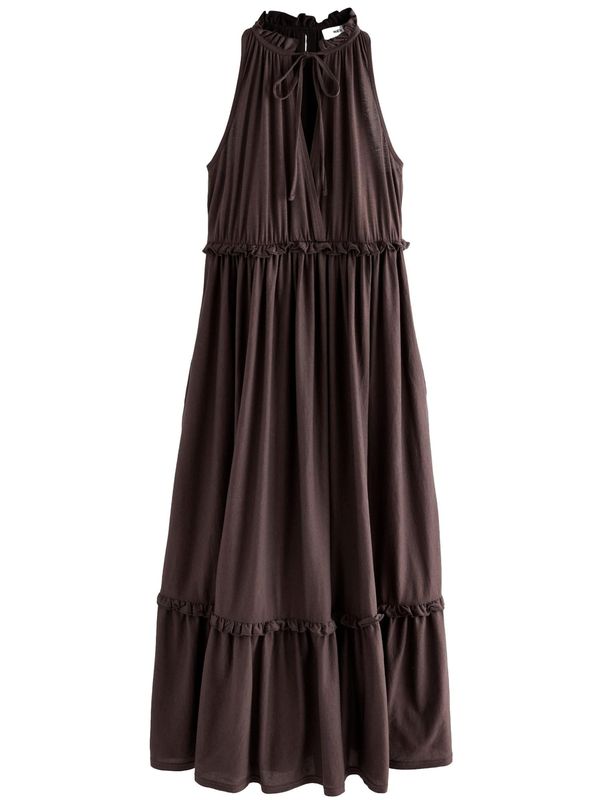 Next Next Obleka  čokolada