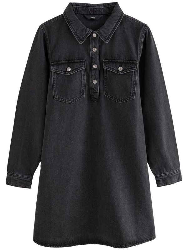 Next Next Obleka  črn denim