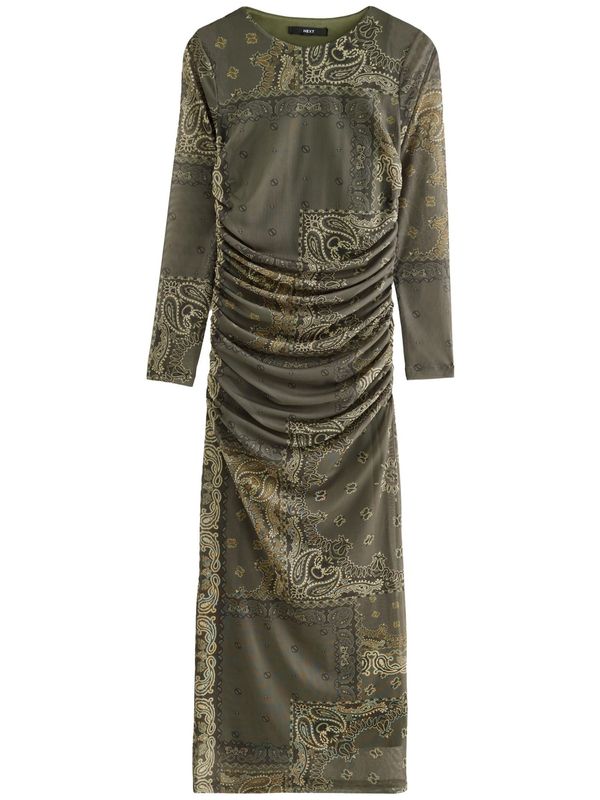 Next Next Obleka  kaki / oliva / jelka