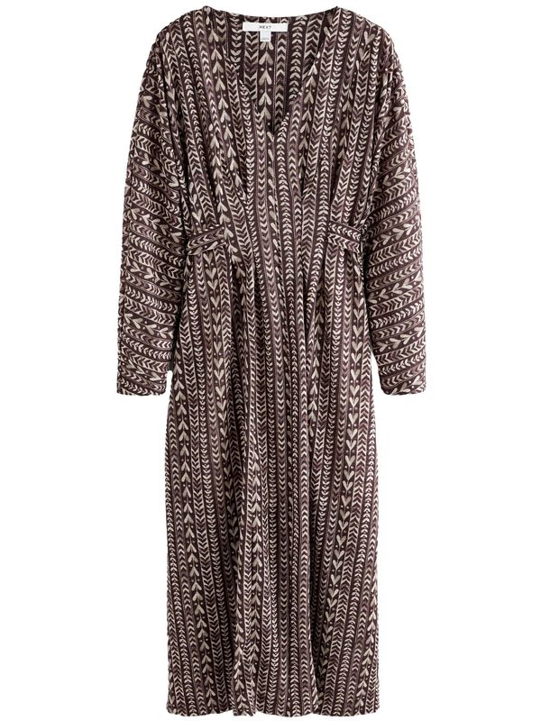 Next Next Obleka  kremna / burgund