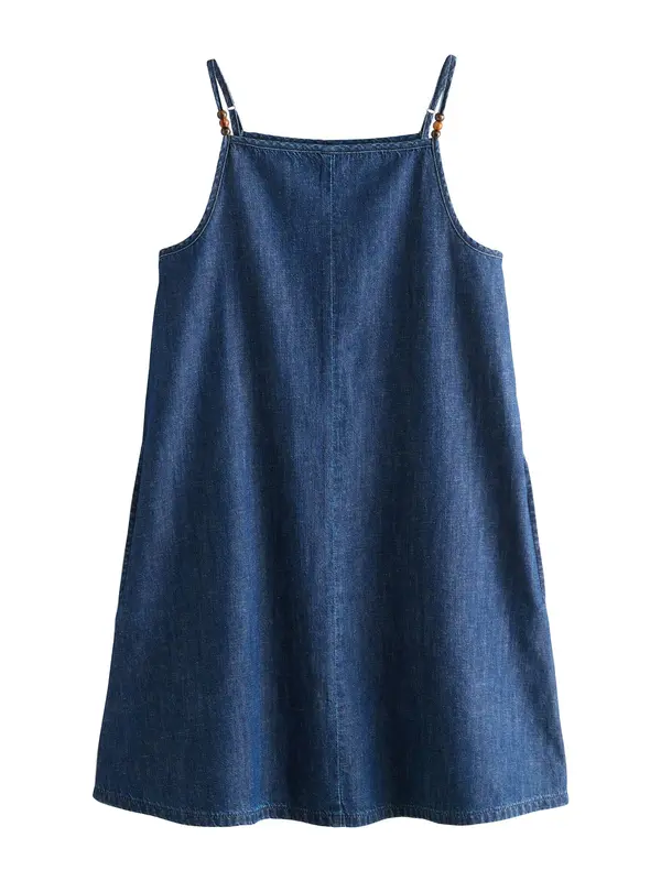 Next Next Obleka  moder denim