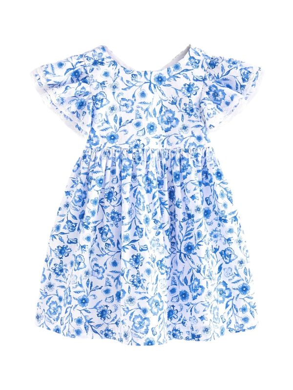 Next Next Obleka  modra / bela