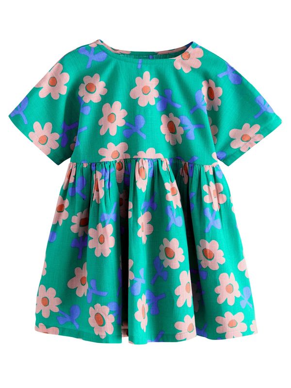 Next Next Obleka  nebeško modra / žad / oranžna / roza