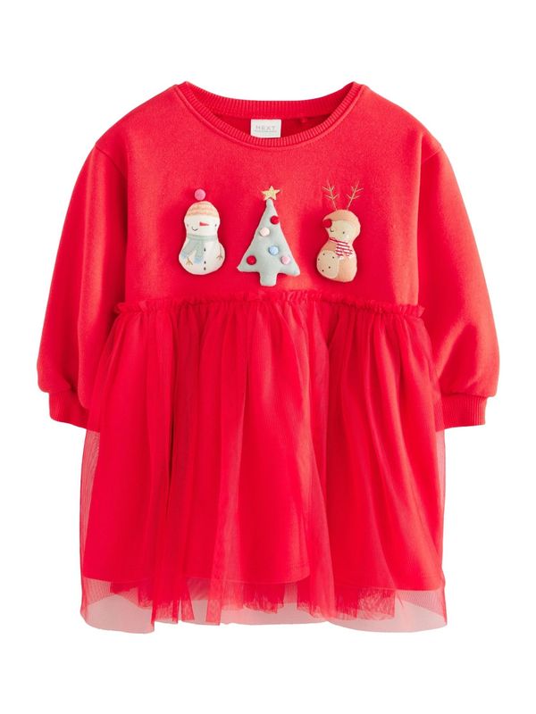 Next Next Obleka  rdeča / bela